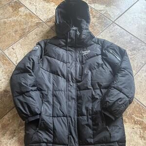 reebok winter puffer heavy coat